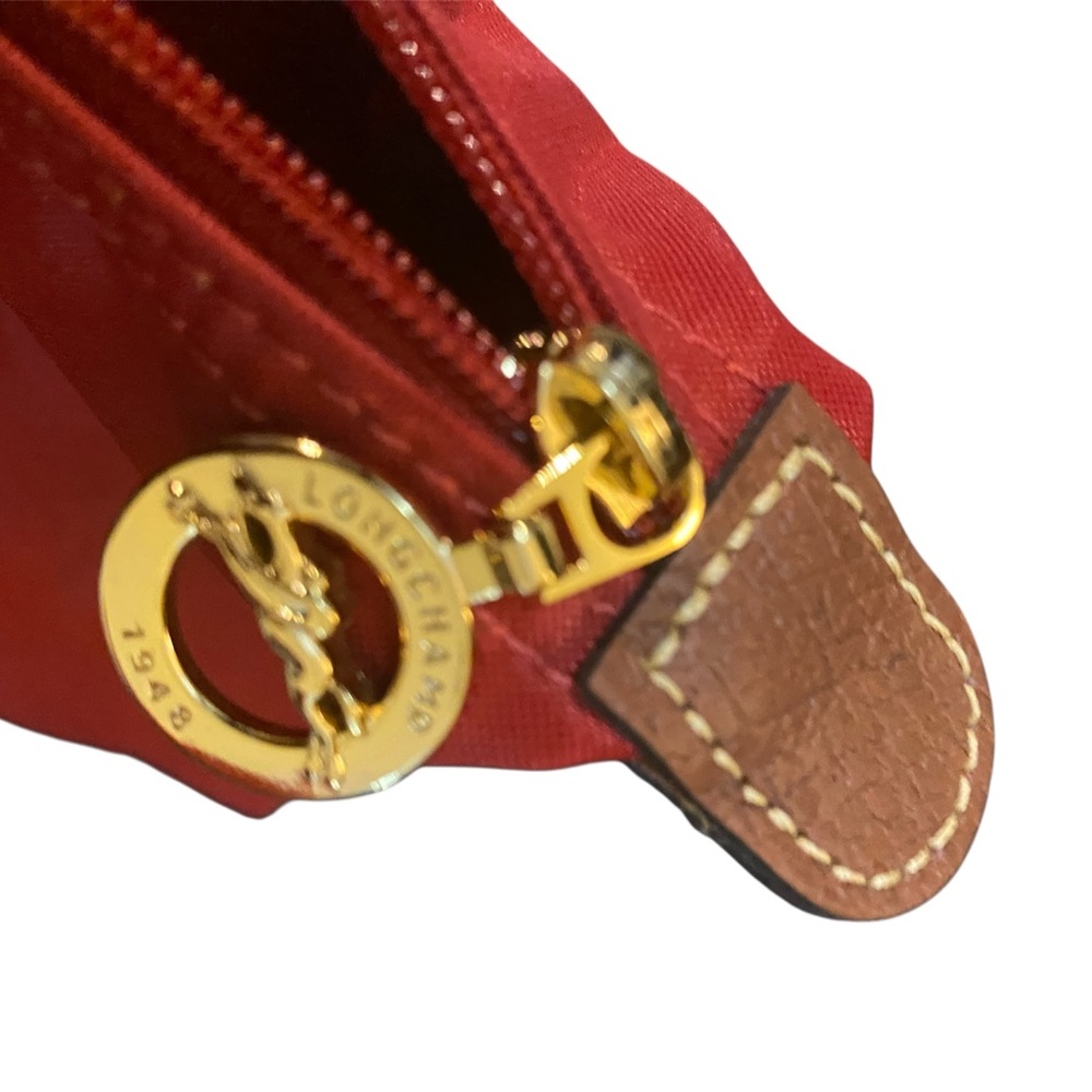 Red Longchamp Women's Small Tote/ Handbag - Picture 2 of 7